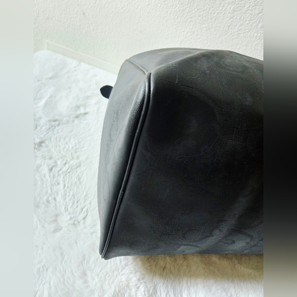 Christian Dior Black Oblique Trotter Large Weekender Bag - Picture 4 of 16